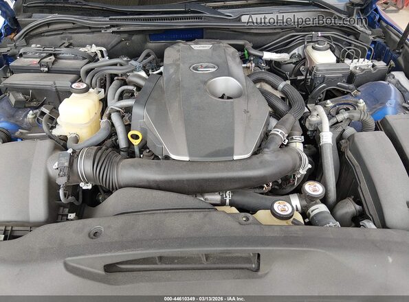 JTHBA1D23J5083577 2018 LEXUS IS 300 Blue უკანა ხედი