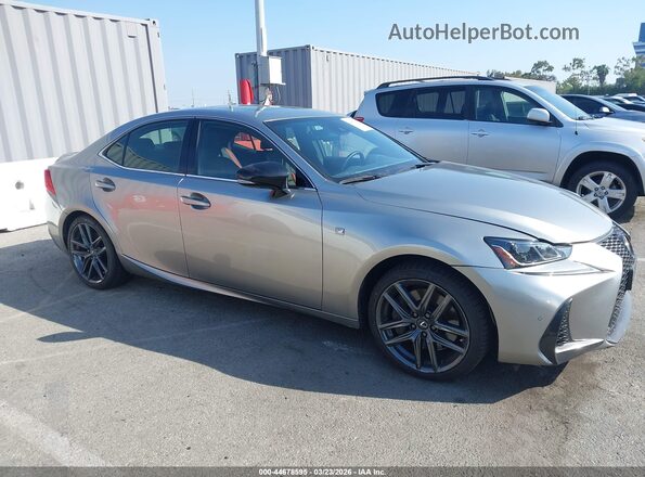 JTHBA1D23K5100444 2019 LEXUS IS 300 Silver Вид задньої частини салону