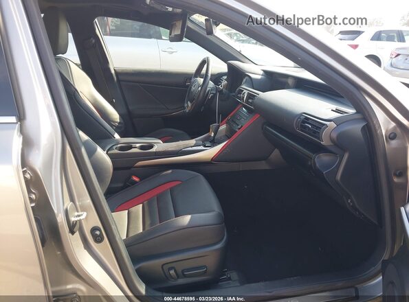 JTHBA1D23K5100444 2019 LEXUS IS 300 Silver Вид салону спереду