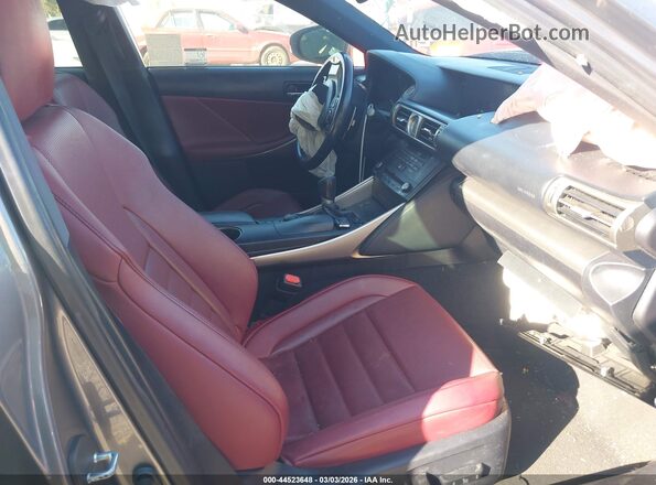 JTHBA1D24G5002515 2016 LEXUS IS 200T Gray წინა სალონის ხედი