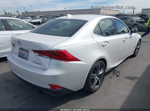 JTHBA1D24H5052056 2017 LEXUS IS 200T Белый Задняя правая четверть