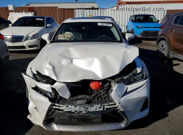 JTHBA1D24K5086845 2019 LEXUS IS Белый Вид спереди