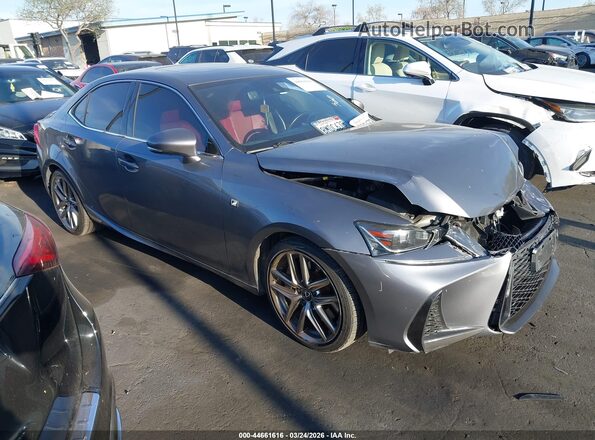 JTHBA1D24K5092693 2019 LEXUS IS 300 Серый Передняя правая четверть