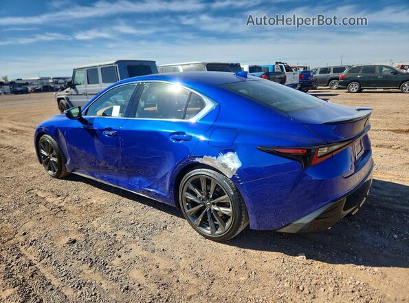 JTHBA1D24S5136062 2025 LEXUS IS Синий Задняя левая четверть