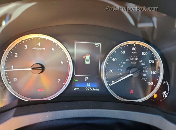 JTHBA1D24S5136062 2025 LEXUS IS Синий Вид щитка приборов