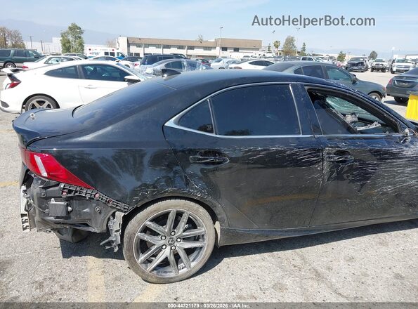 JTHBA1D25G5018965 2016 LEXUS IS 200T Black Vista del cuadro de instrumentos