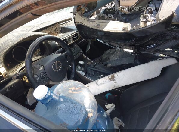 JTHBA1D25G5018965 2016 LEXUS IS 200T Black Vista interior delantera