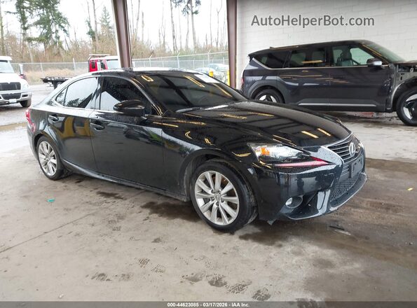 JTHBA1D25G5024202 2016 LEXUS IS 200T Black Передня права чверть