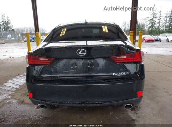 JTHBA1D25G5024202 2016 LEXUS IS 200T Black 