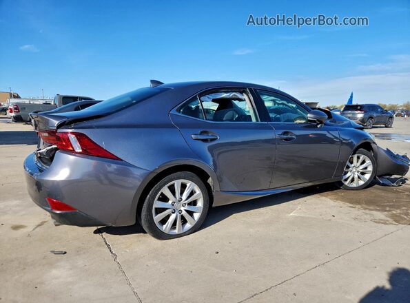 JTHBA1D26G5013340 2016 LEXUS IS Серый Задняя правая четверть