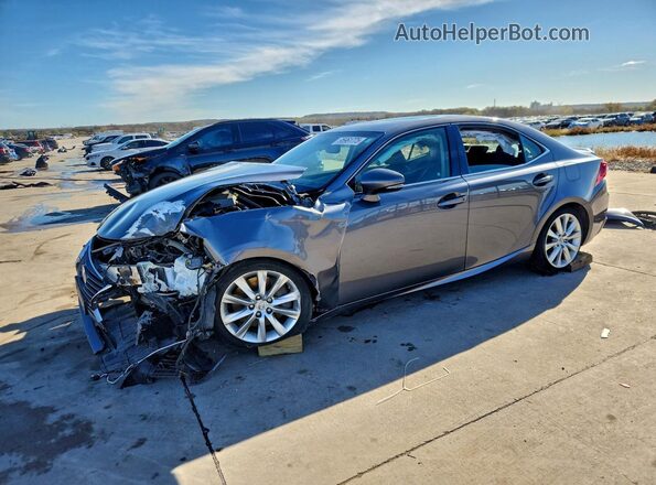 JTHBA1D26G5013340 2016 LEXUS IS Серый Передняя левая четверть