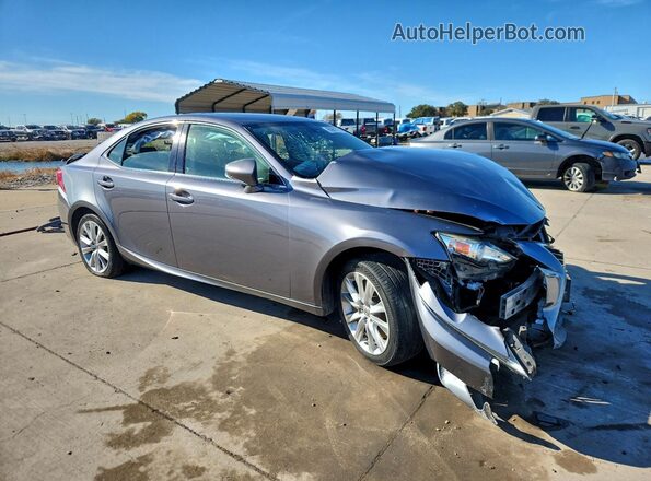 JTHBA1D26G5013340 2016 LEXUS IS Серый Передняя правая четверть