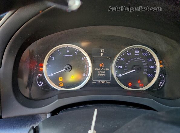 JTHBA1D26G5013340 2016 LEXUS IS Серый Вид щитка приборов