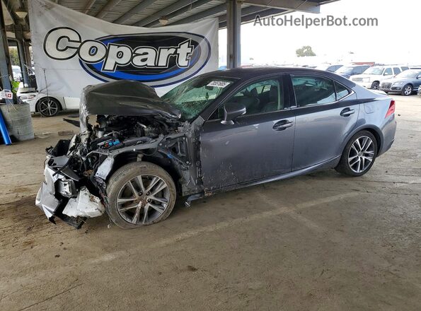 JTHBA1D27K5084409 2019 LEXUS IS Серый Передняя левая четверть
