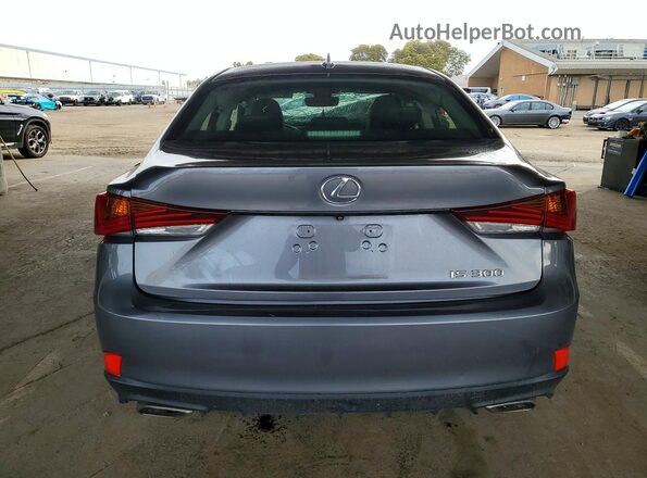 JTHBA1D27K5084409 2019 LEXUS IS Серый Вид сзади