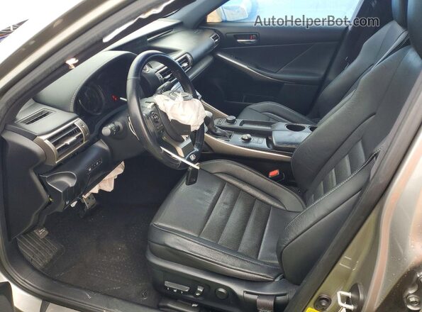 JTHBA1D28G5011962 2016 LEXUS IS Серый Вид салона спереди