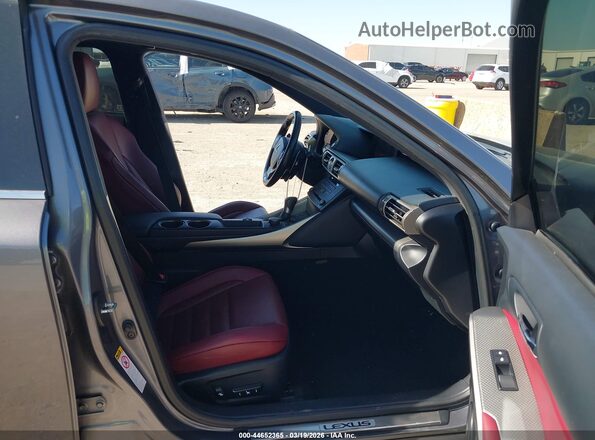 JTHBA1D28G5018913 2016 LEXUS IS 200T Gray Widok wnętrza z przodu