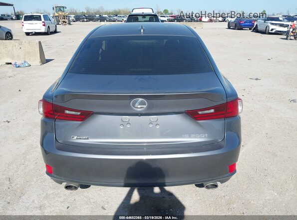 JTHBA1D28G5018913 2016 LEXUS IS 200T Gray 