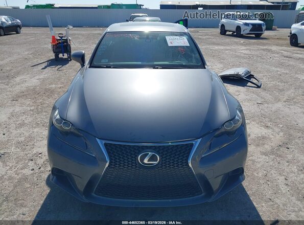 JTHBA1D28G5018913 2016 LEXUS IS 200T Gray Widok wnętrza z tyłu