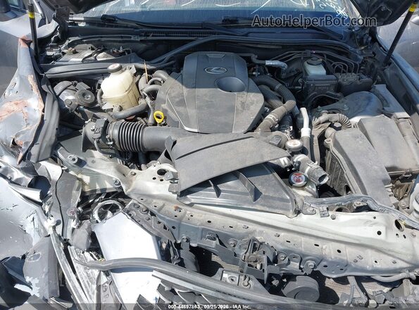 JTHBA1D28H5044106 2017 LEXUS IS 200T Gray Widok z tyłu