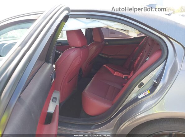 JTHBA1D28H5044106 2017 LEXUS IS 200T Gray Widok naklejki z numerem VIN