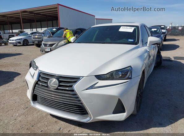 JTHBA1D28H5053565 2017 LEXUS IS 200T Белый Передняя левая четверть
