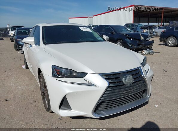 JTHBA1D28H5053565 2017 LEXUS IS 200T Белый Передняя правая четверть