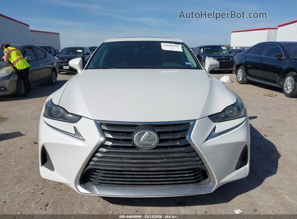 JTHBA1D28H5053565 2017 LEXUS IS 200T Белый Вид щитка приборов