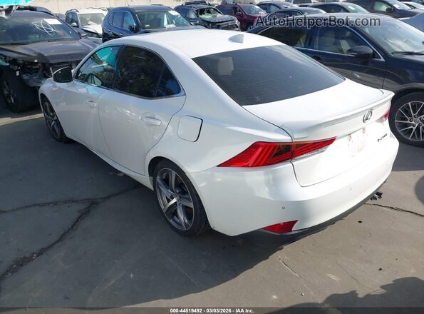 JTHBA1D28H5061200 2017 LEXUS IS 200T Белый Задняя левая четверть