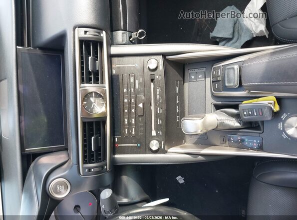 JTHBA1D28H5061200 2017 LEXUS IS 200T Белый Вид панели приборов