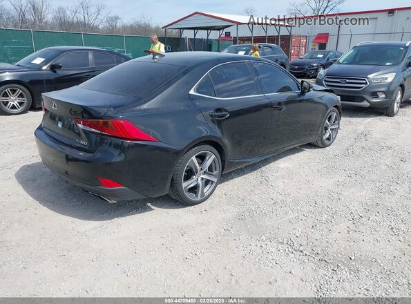 JTHBA1D28K5092602 2019 LEXUS IS 300 Black Tył prawy