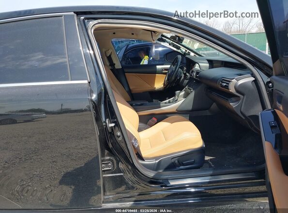 JTHBA1D28K5092602 2019 LEXUS IS 300 Black Widok wnętrza z przodu