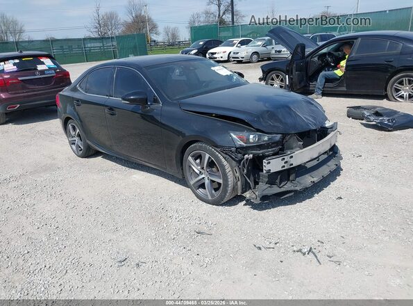 JTHBA1D28K5092602 2019 LEXUS IS 300 Black Przód prawy