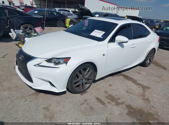 JTHBA1D29G5020024 2016 LEXUS IS 200T Белый Передняя левая четверть