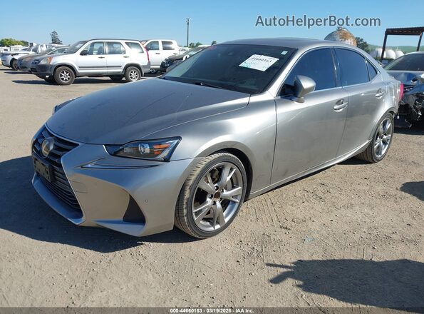 JTHBA1D29H5044633 2017 LEXUS IS 200T Серый Передняя левая четверть