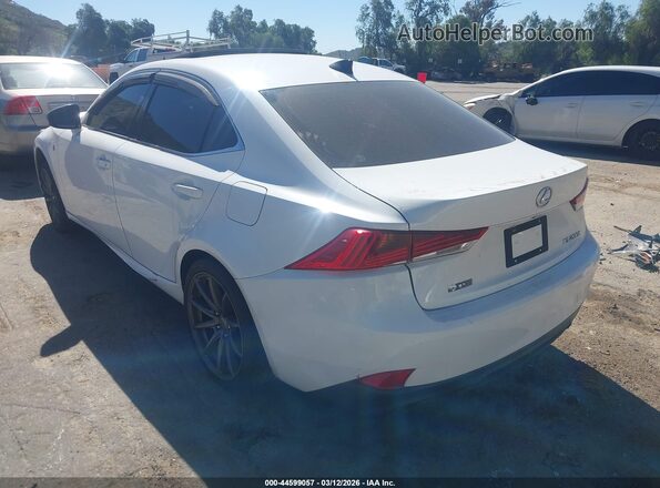 JTHBA1D29H5051369 2017 LEXUS IS 200T Белый Задняя левая четверть