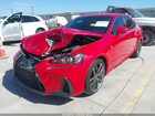 2018 Lexus Is 300   Красный vin: JTHBA1D29J5078142