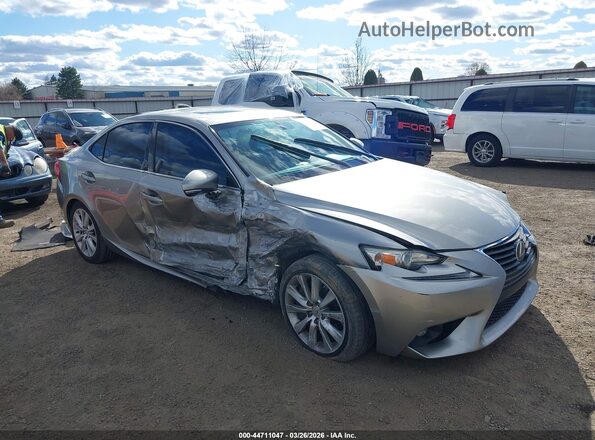JTHBA1D2XG5023322 2016 LEXUS IS 200T Silver Առջևի աջ