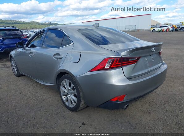 JTHBA1D2XG5023322 2016 LEXUS IS 200T Silver Հետևի ձախ