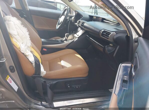 JTHBA1D2XG5023322 2016 LEXUS IS 200T Silver Սալոնի դիմացի տեսք