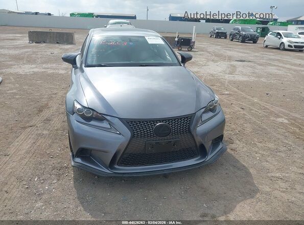 JTHBE1D25G5024432 2016 LEXUS IS 350 Серый Вид задней части салона