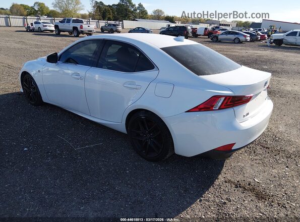JTHBE1D28G5024909 2016 LEXUS IS 350 Белый Задняя левая четверть