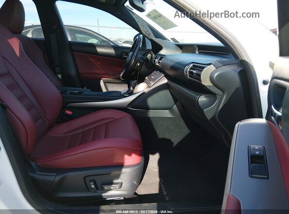 JTHBE1D28G5024909 2016 LEXUS IS 350 Белый Вид салона спереди