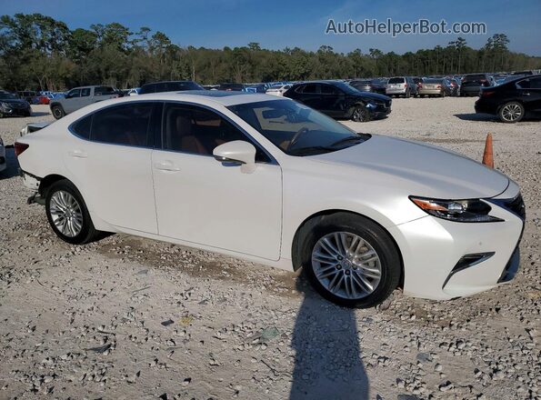 JTHBK1GG2G2242118 2016 LEXUS ES Белый Передняя правая четверть