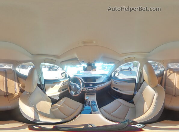 JTHBK1GG2G2242118 2016 LEXUS ES Белый Панорамный вид салона 360°