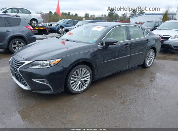 JTHBK1GG3G2230916 2016 LEXUS ES 350 Черный Передняя левая четверть