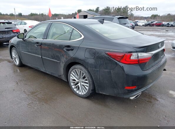 JTHBK1GG3G2230916 2016 LEXUS ES 350 Черный Задняя левая четверть