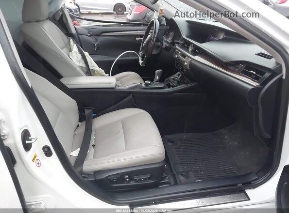 JTHBK1GG3H2255199 2017 LEXUS ES 350 Белый Вид салона спереди