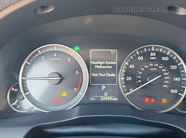 JTHBK1GG5G2216337 2016 LEXUS ES Черный Вид щитка приборов