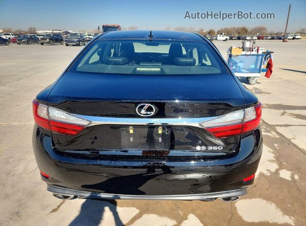 JTHBK1GG5G2216337 2016 LEXUS ES Черный Вид сзади